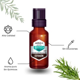 Aceite Esencial Estragon Aromaterapia, Puro, Uso Terapéutico