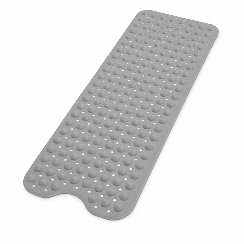 Extra Long Non-Slip Bathtub Mat with Suction Cups, 40 x