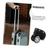 WHAMVOX 2 Pairs Shopping Trolley Wheels Luggage Replacement Wheels Suitcase