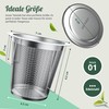 Der Traum Tea Strainer, 304 Stainless Steel - Fine Mesh,