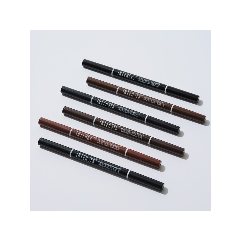 Intersys Auto Eyebrow Pencil No. 4 Dark Brown / 인터시스