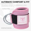 Women's Ankle Strap for Cable Machines & Resistance Bands: Gym