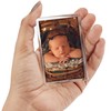 Kurtzy Blank Photo Frame Insert Fridge Magnets (20 Pack) -
