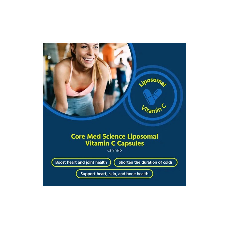 Core Med Science Vitamina Liposomal 1000mg 180 Cápsulas