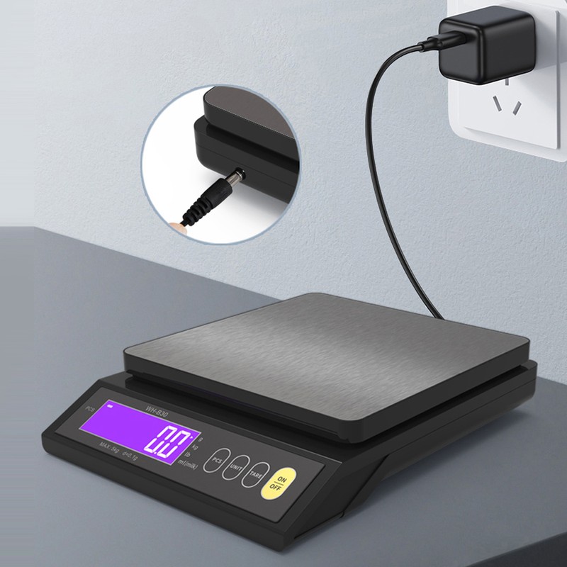 Rechargeable Baking Electric Scale IP67 Waterproof High Accurate Kitchen Scale