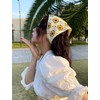 Crochet Floral Headbands for Women Bandana Head Kerchief Knitted Hair