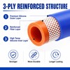 5/8" ID Silicone Heater Hose 5ft, 5 Clamps 10 Zip