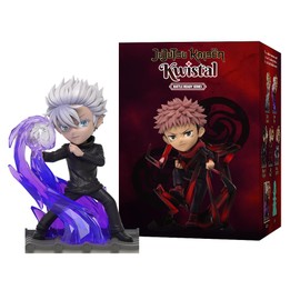 Mighty Jaxx Jujutsu Kaisen Kwistal Fwenz Battle Ready Series | Blind Box Collectible Figurines | One Pack - Contains One Random Figure