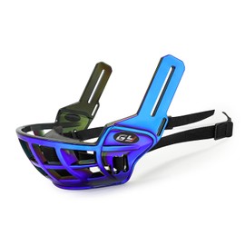 GY Hockey Lower Face Shield Cage – Adult Ice Hockey Half Cage Protects Lips & Teeth – Lightweight & Breathable – Includes Chin Cup, Fits Most Helmets