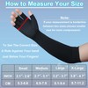 Copper Long Arthritis Gloves,Long Wrist Compression Arm Sleeve Carpal Tunnel