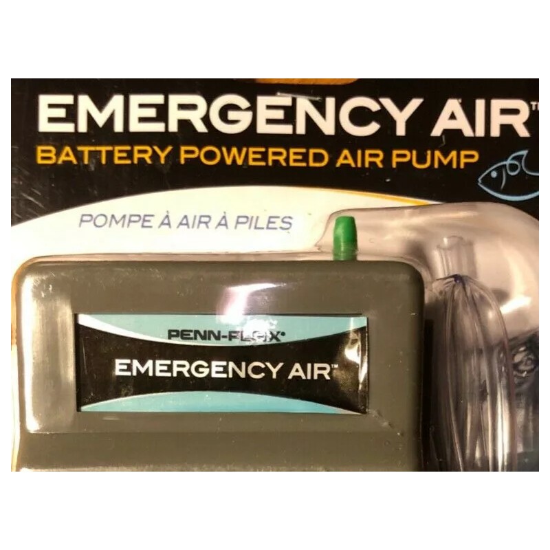 Penn-Plax Emergency Air SAB10 Battery Operated Aquarium Fish Air Pump