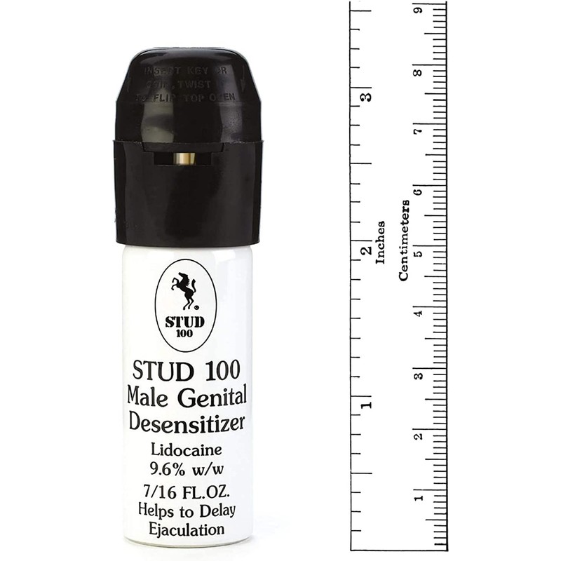 Stud 100 Male Genital Desensitizer Spray 0.44 oz (Pack of