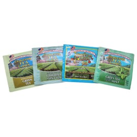 Tea Sampler Gift Set Featuring Charleston Tea Plantation Green Tea Bags - WGIS Gift Box Set #4 With Bonus Flavor Bag
