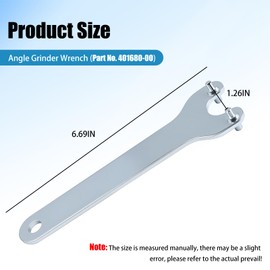 N079326 Angle Grinder Wrench, for Replacement Dewalt Angle Grinder Thelock Nut, Replacement part 401680-00