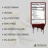 Ariston Fig Infused Balsamic (Sweet) 8.45oz Organic Product of Modena,