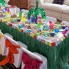 48 unidades de adornos hawaianos para cupcakes de Luau, adornos