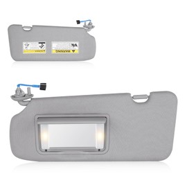 Sun Visor for Honda CRV 2017-2022, Left Driver Side Grey SunVisor Replacement 83280TLAA12ZB