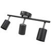 LED Track Light Kit 3 Heads 15.9in Arm 90 Degrees