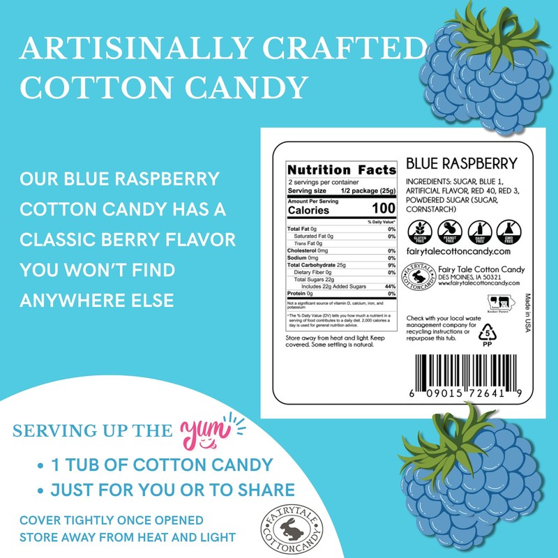 CHOCOLATE STORYBOOK Gourmet Flavored Cotton Candy – Unique Idea for