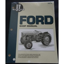 All States Ag Parts Parts A.S.A.P. I&T Shop Manual Compatible with Ford NAA NAA