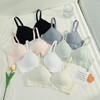 Lohhbve Teen Girls Bra Lightly Lined Wireless Cotton Bralette Breathable