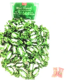 Garden Mint Crunch Candies And 1 Hot-Kid Milk Chewy Candy 1 Strawberry Crunch Candy
