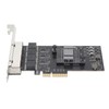 2.5Gb PCIe Network Card Professional 4 RJ45 Ports RTL8125BG Chip