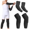 EOTOW Rodilleras para Niños Ropa Deportiva, 2 Pares de Protector