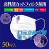 iiもの本舗 (Iimono Honpo) Triple Layer Pleated Mask, Mouth Space Dome