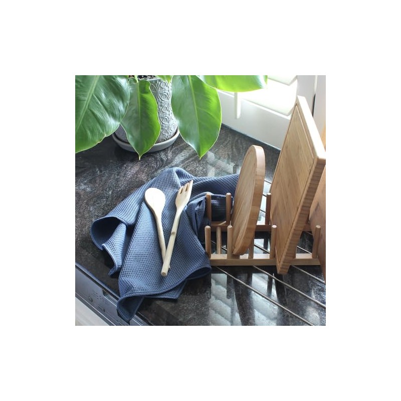 White Magic Tea Towel 3-Pack, Hampton - Superior Absorbency, Versatile