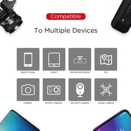 2 Pack 50GB TF Card with Adapter C10 Ultra High Speed U3 Flash TF Memory Card