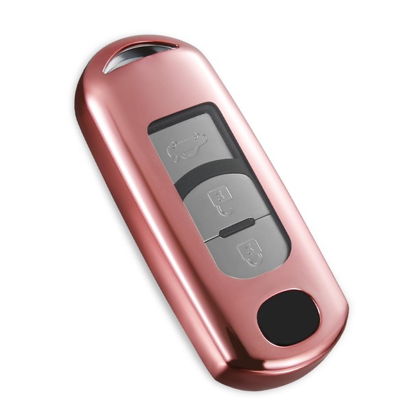 Kimity for MZD Key Fob Cover, Stylish Soft TPU Key