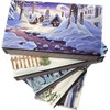 jameitop® Winter Wonderland XL Matchboxes, 10 cm with Snow Design