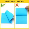 8 Pads Lined Sticky Notes 4x4 Sticky Notes with Lines