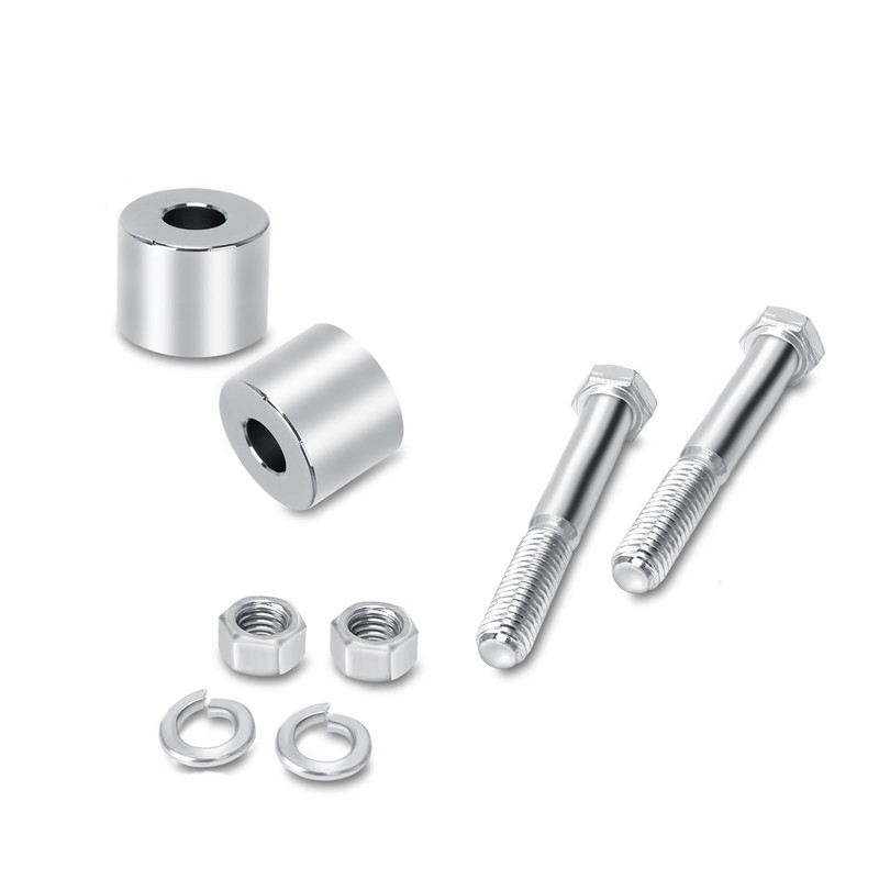 VPZMT 1'' Rise 1-1/4'' Handlebar Risers Extension for Harley Touring/Road