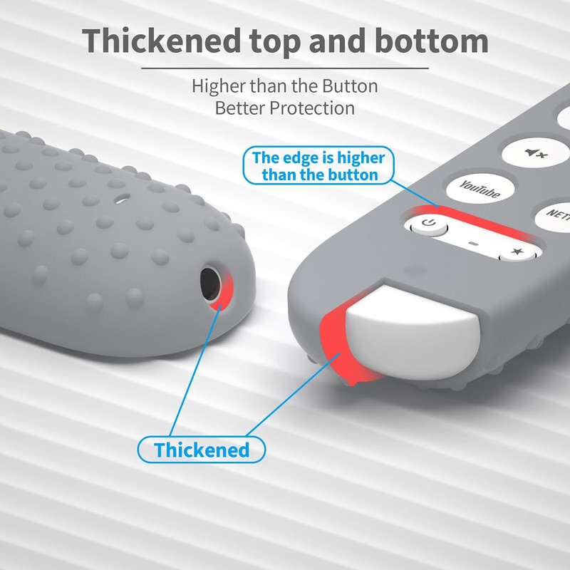 Silicone Cover Case for Google TV Streamer 4K Google TV