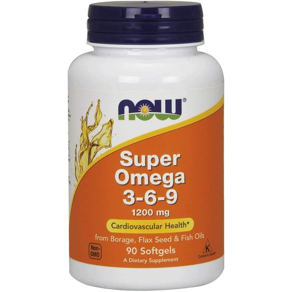 NOW Foods - Super Omega 3-6-9 1200 mg. - 90 Softgels