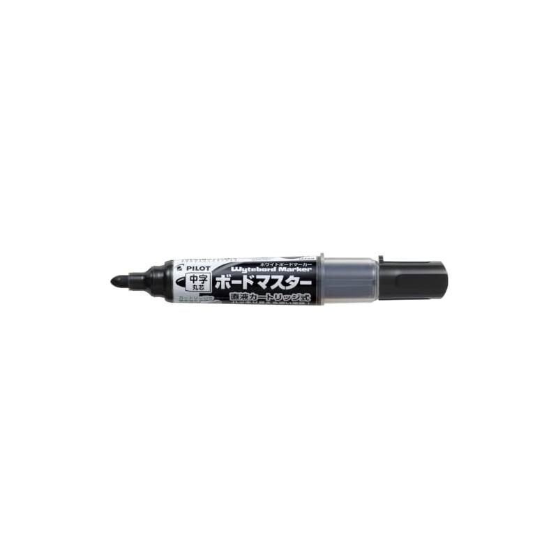Pilot WMBM120L10B Boardmaster Board Markers, Medium Point, Round Tip, Black,