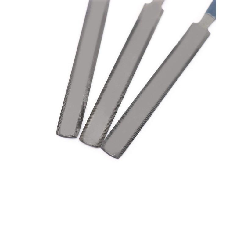 Metallor Guitar Nut File Set Double Edge Nut Slotting File