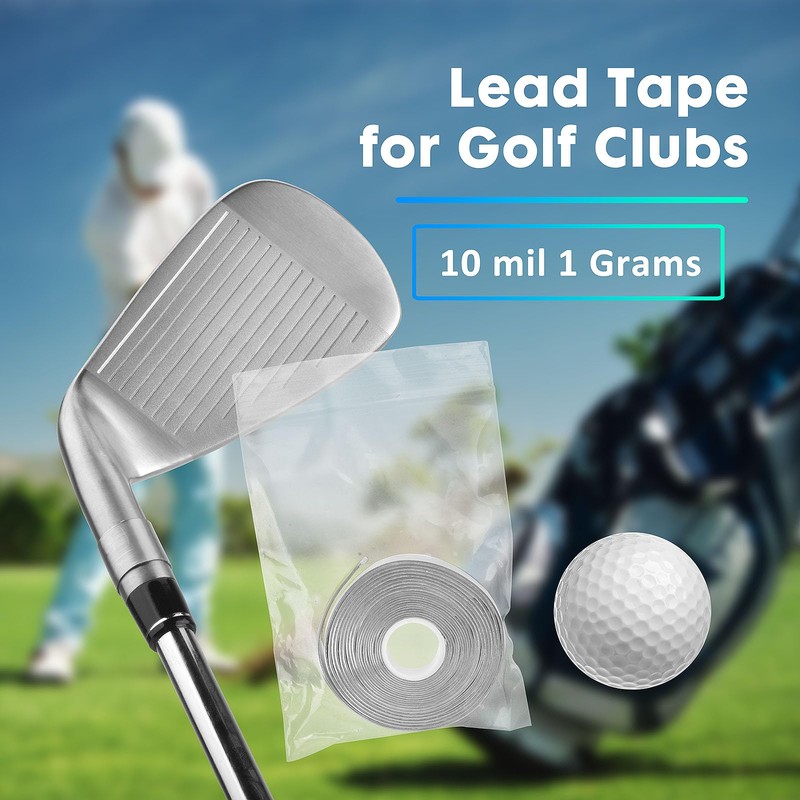 Lead Tape for Golf Pickleball Paddles 1/2 inch, 1 Grams