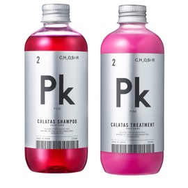 Karatas Heat Care Color Shampoo & Treatment Set, Pk (Pink), 8.5 fl oz (250 ml)