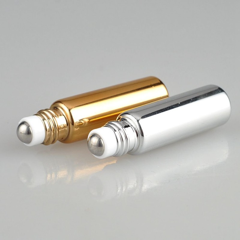 5ML Roller Ball Glass Perfume Bottle Refill Bottles Atomizer Empty