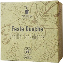 BIOTURM Solid Shower Vanilla Tonka Bean 100 g