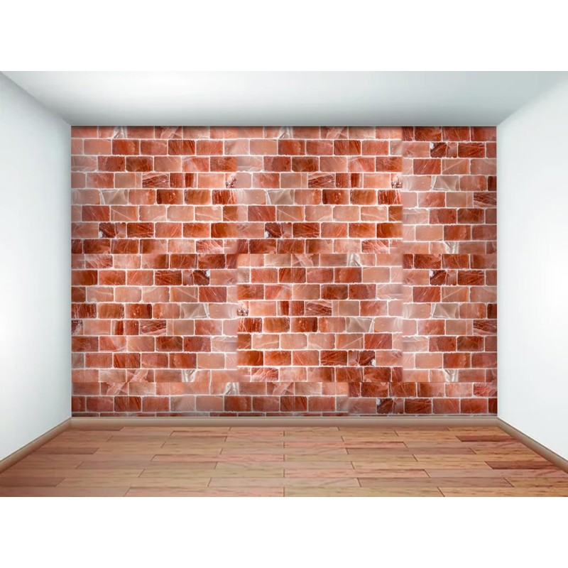 8"x4"x2"Himalayan Pink Salt Bricks & Tiles Pack of 6 for