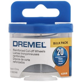 Dremel 426B 20 Piece 1-1/4-Inch Reinforced Rotary Tool Cut-Off Wheels