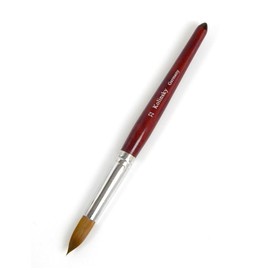 BHQ PROFESSIONAL KOLINSKY ACRYLIC NAIL BRUSH ROUND SIZE 22