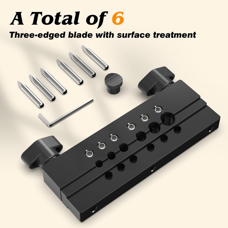 Split-Type Scrap Copper Wire Stripper Machine Kit with 6 Tungsten