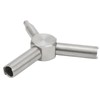 Universal Triangular Wrench Multi Function Intake Valve Key Wrench Tool
