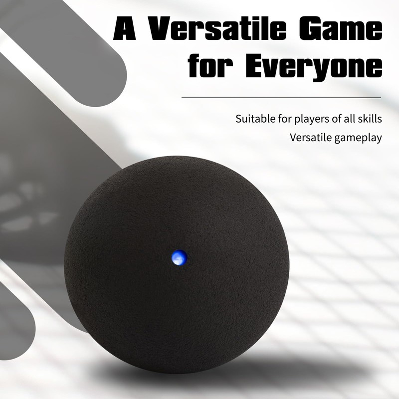 3 PCS Squash Balls,Single Yellow Dot,Squash Balls Red Dot,Squash Balls