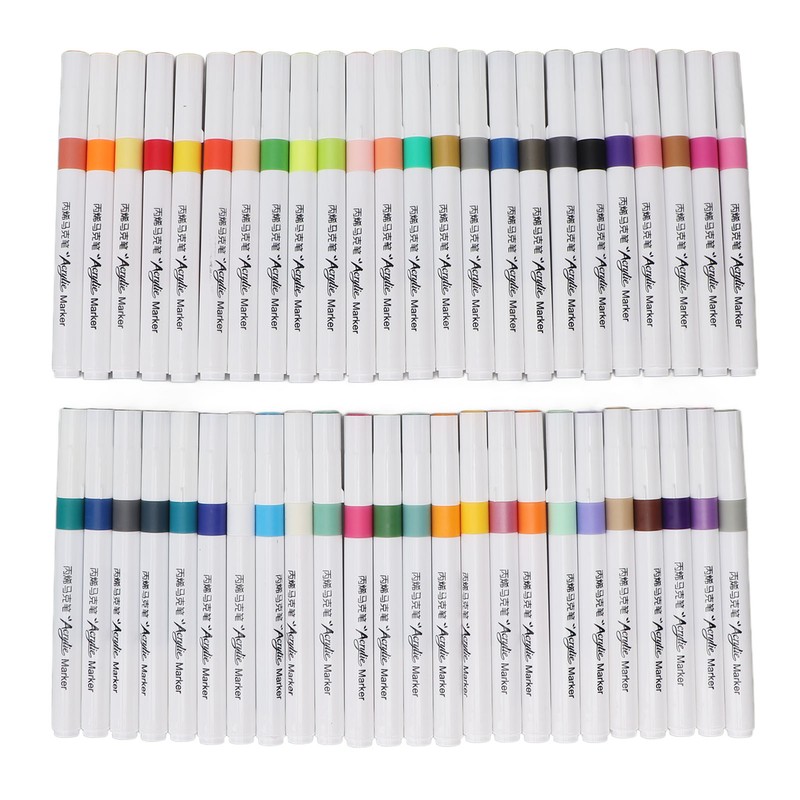 Acrylic Paint Markers Water Based Ink Waterproof High Coverage Paint